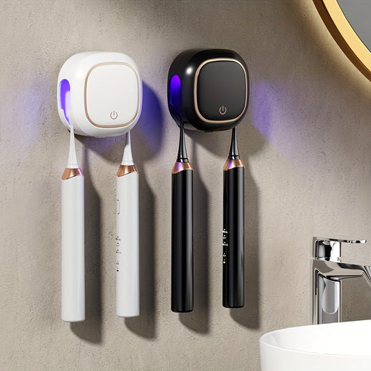 "Smart UV Toothbrush Holder – Sterilizes, Recharges, and Maintain a Fresh, Clean Toothbrush for a Healthier Smile!"