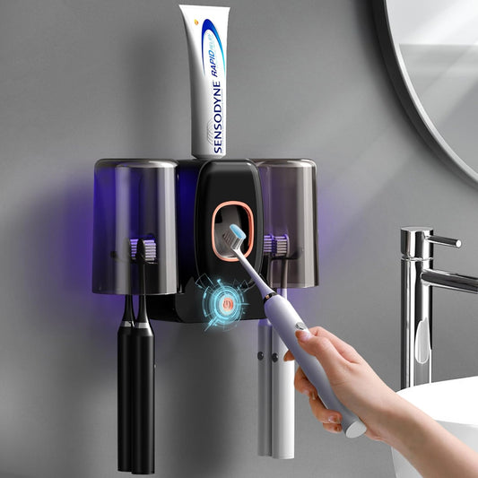 "UV Toothbrush Sterilizer – Keep Your Brush 99.9% Germ-Free"for a Healthier Smile!"