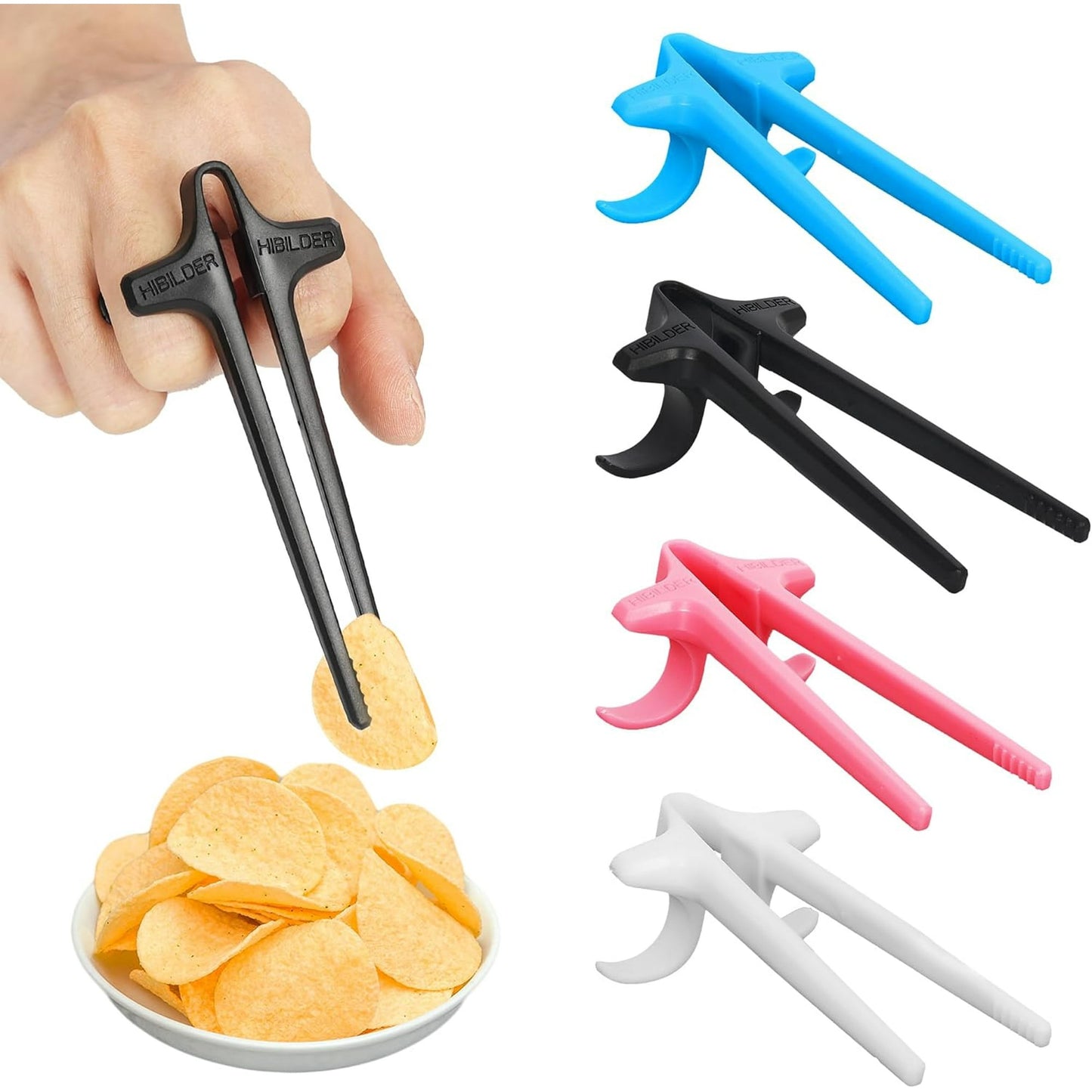 "Finger Chopsticks: The Ultimate Snack Adventure Awaits!"